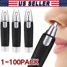 Electric Nose Hair Trimmer Shaver Ear Face Eyebrow Mustache Beard Shaver Clipper