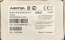 New Aastra DT423 Handset With Battery.