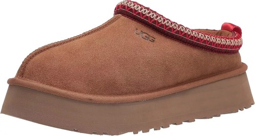 UGG Women's Tazz Slipper Shoe Authentic with Original Box Chestnut 1122553-CHE - Picture 2 of 12