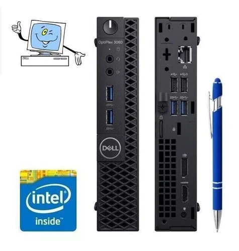 Dell OptiPlex 3060 Micro PC Intel Pentium G5400T 3,10GHz ohne RAM & Festplatte