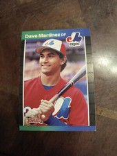 DAVE MARTINEZ 1989 DONRUSS #102 FREE SHIPPING 