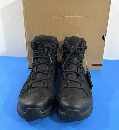 11 REG NUEVAS EN CAJA BOTAS SALOMON QUEST PRIME FORCES GTX NEGRAS 415193 - Imagen 1 de 7