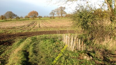 Foto 6x4 Ein Richtungswechsel Rockland St Mary Der Fußweg hier nimmt c2015