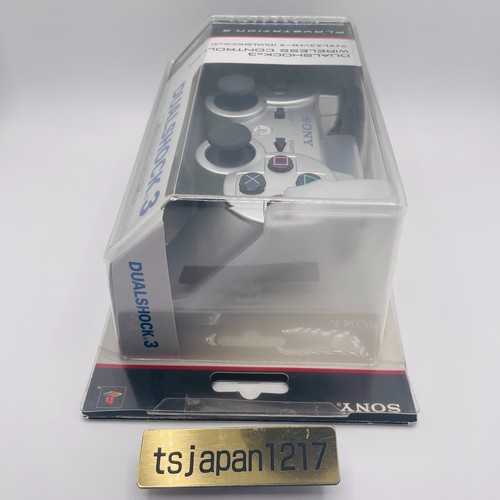 SONY PS3 DUALSHOCK3 Satin silver Wireless controller Playstation 3 Genuine New - Picture 9 of 10