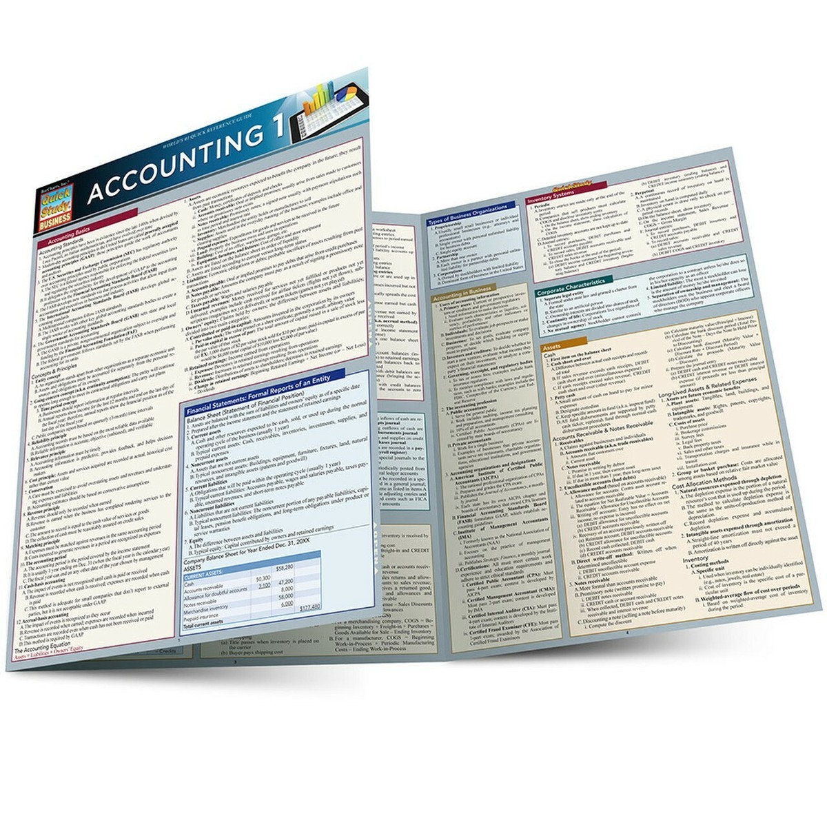 Reference Guide Quickstudy - Laminated Study Aid For Various Subjects ...
