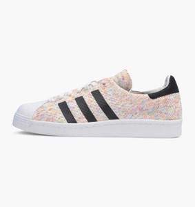 adidas superstar 80s primeknit white trainers