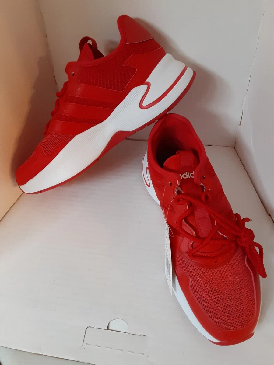 Adidas neo red shoes hotsell