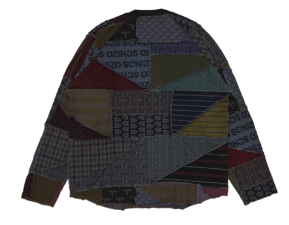 【XL】Supreme 18AW Patchwork Pique Tee 白 Supreme Patchwork Tee (SS24) - $40