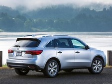 Cars acura mdx 2014 Desk Mat Stitched