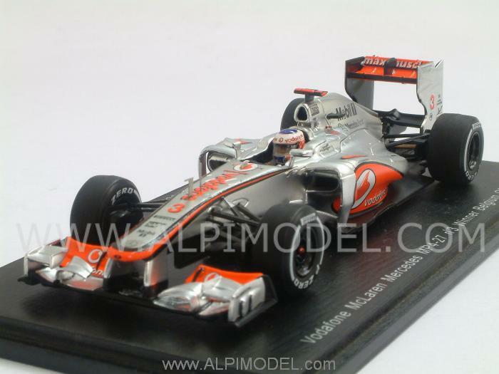 Spark S3046 McLaren MP4-27 1/43 – Vainqueur GP Belgique 2012 Jenson Button – Prévente