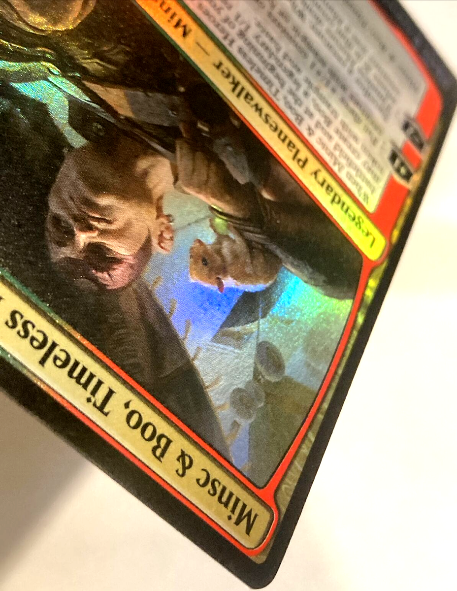 minsc and boo mtg card MTG Minsc & Boo, Timeless Heroes *FOIL* Battle for Baldur's Gate 285 NM