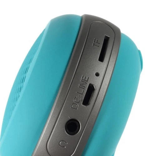 Bluetooth Sport Travel Outdoor Wireless Speaker + Hands Free Calls Aqua Blue - Image 4 of 4