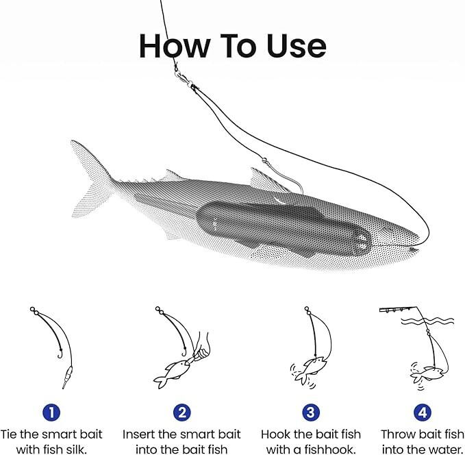 Kanama Smart Bait – Waterproof Electric Robotic Bionic Lure | eBay