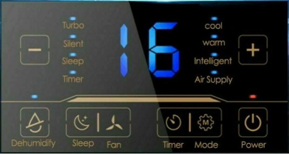 Mobile Klimaanlage 9000 BTU 2,6kW 4in1 Kühlen Heizen Luftentfeuchter Ventilator - Bild 2 von 4