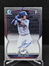 Jesus Galiz 2023 Bowman Chrome 1st Bowman #CPA-JGZ Autograph 