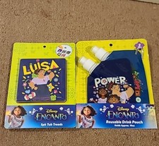 Disney Encanto 5 Pak Bath Tub Treads Reusable Drink Pouch