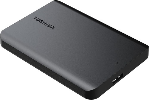 Lightweight Canvio Basics 1TB Portable Hard Drive for Mac & PC - Plug & Play - Picture 8 of 10