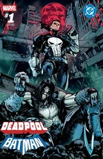 MARVEL/DC: DEADPOOL/BATMAN #1 ALESSANDRO CAPPUCCIO TRADE AND VIRGIN CHOOSE