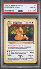 1999 POKEMON FOSSIL #4 DRAGONITE-HOLO PSA 8