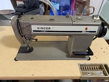 Used Singer Model 20u. Single Needle Lock Stitch Industrial sewing machine.