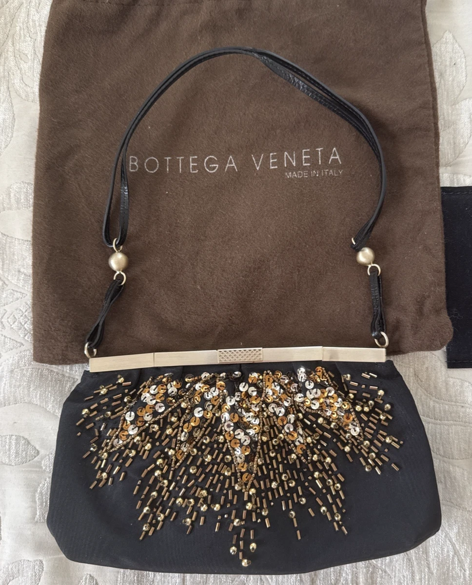 Bottega Veneta Satin Exterior Party/Cocktail Bags & Handbags for