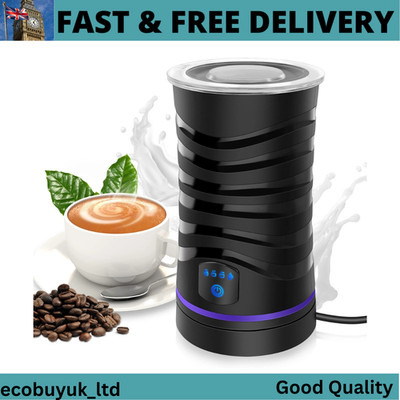 Elektrischer Milchaufschäumer 4 in 1 Automatischer Aufschäumer Milch Dampfgarer Latte Kaffee Schaum
