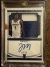 2020 National Treasures College Silhouettes Auto /35 Tyrese Maxey RC #Match