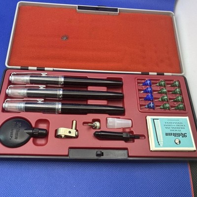 Pelikan Technos Technical Drafting Tools Pen Set Vintage Germany  New Old Stock