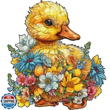 Delobil Wooden Puzzles for Adults, Duck Jigsaw Puzzles 200 Pieces