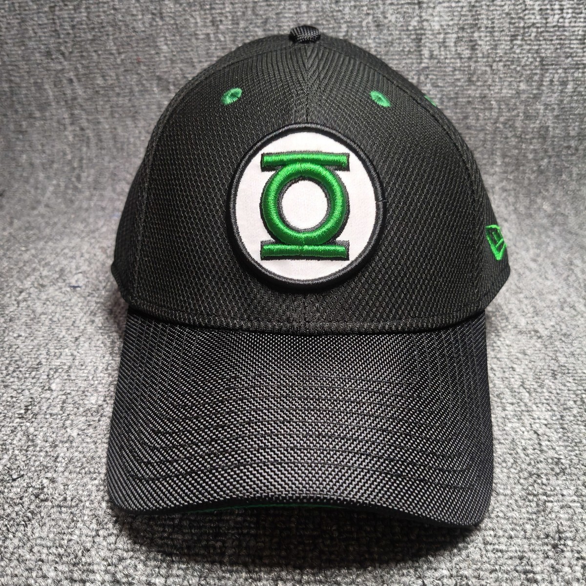 New Era DC Comics Green Lantern Black Hat Cap Logo Patch