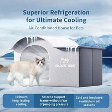 Summer Small Cat Dog Ice House Air Conditioning Bed Summer Cooling Tool Nest Dog