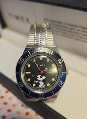 TIMEX M79 Automatic x Peanuts ''Masked Marvel'' 70° - Ref. TW2U85500 - RARITÄT