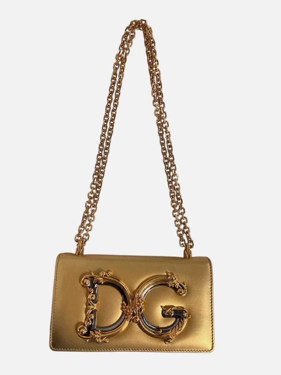 Dolce&Gabbana Leather Exterior Gold Bags & Handbags for Women for