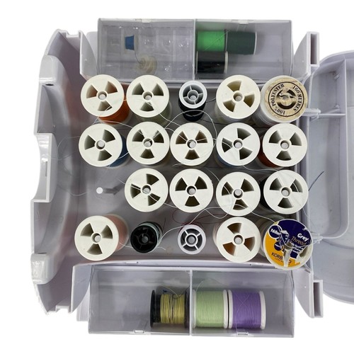 Singer Sew Essentials White Sewing Machine Chest Storage System Portable Box - Picture 5 of 10
