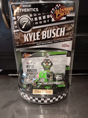 1/64 Winners Circle 2024 Kyle Busch Atlanta and Texas Win Raced Version - Picture 2 of 5