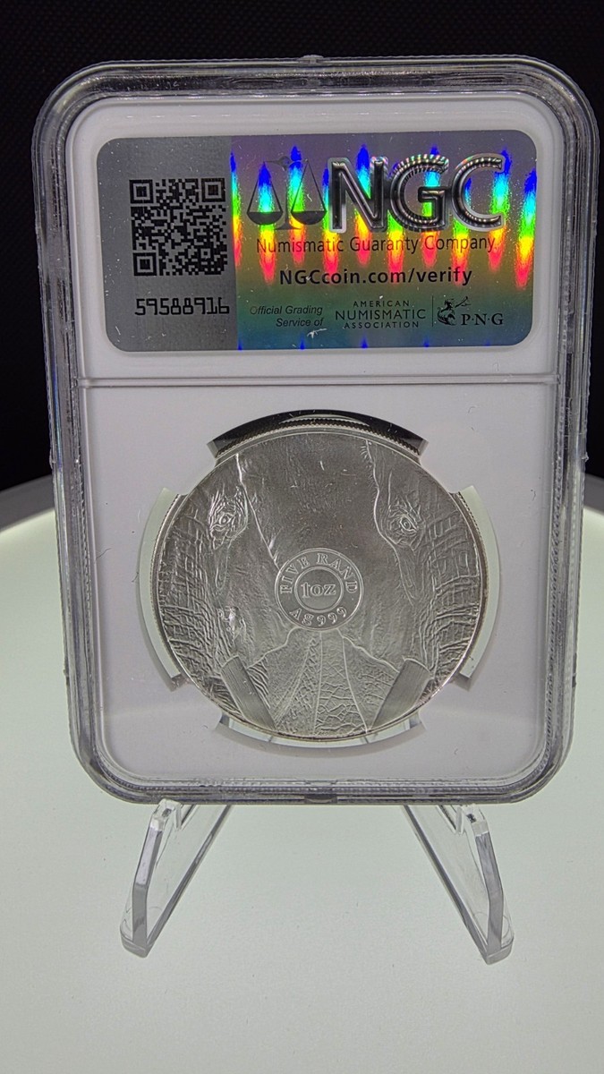 2026 Moneta D'Argento 1oz Con Elefante Somalo - Da 63,68