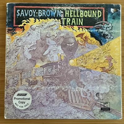 Savoy Brown    Hellbound Train LP Original 1972 Parrot PROMO / XPAS 71052 VG/VG