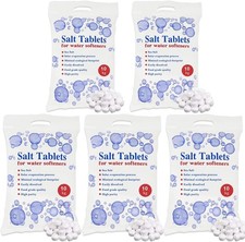 5Pack HSD Salt Tablets 10Kg Food Grade Universal Water Softener Salt