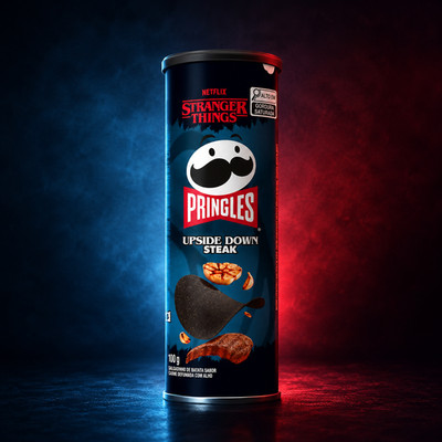 Pringles Stranger Things Limitierte Edition Upside Down Steak 100g