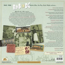 R&B IN DC 1940-1960: RHYTHM & BLUES, DOO WOP, ROCKIN' RHYTHM AND MORE [9/10] NEW