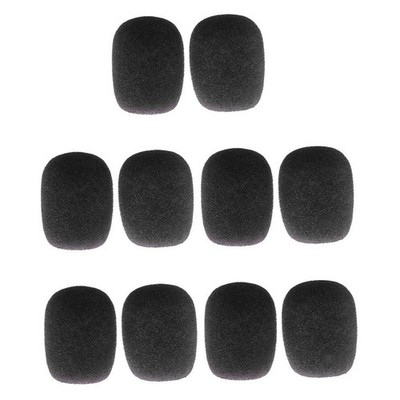 Universal Headset Schaumstoff Windschutz Mikrofon Abdeckungen, 10x