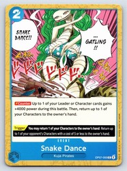 Snake Dance (OP07-055) Common 500 Years Future One Piece
