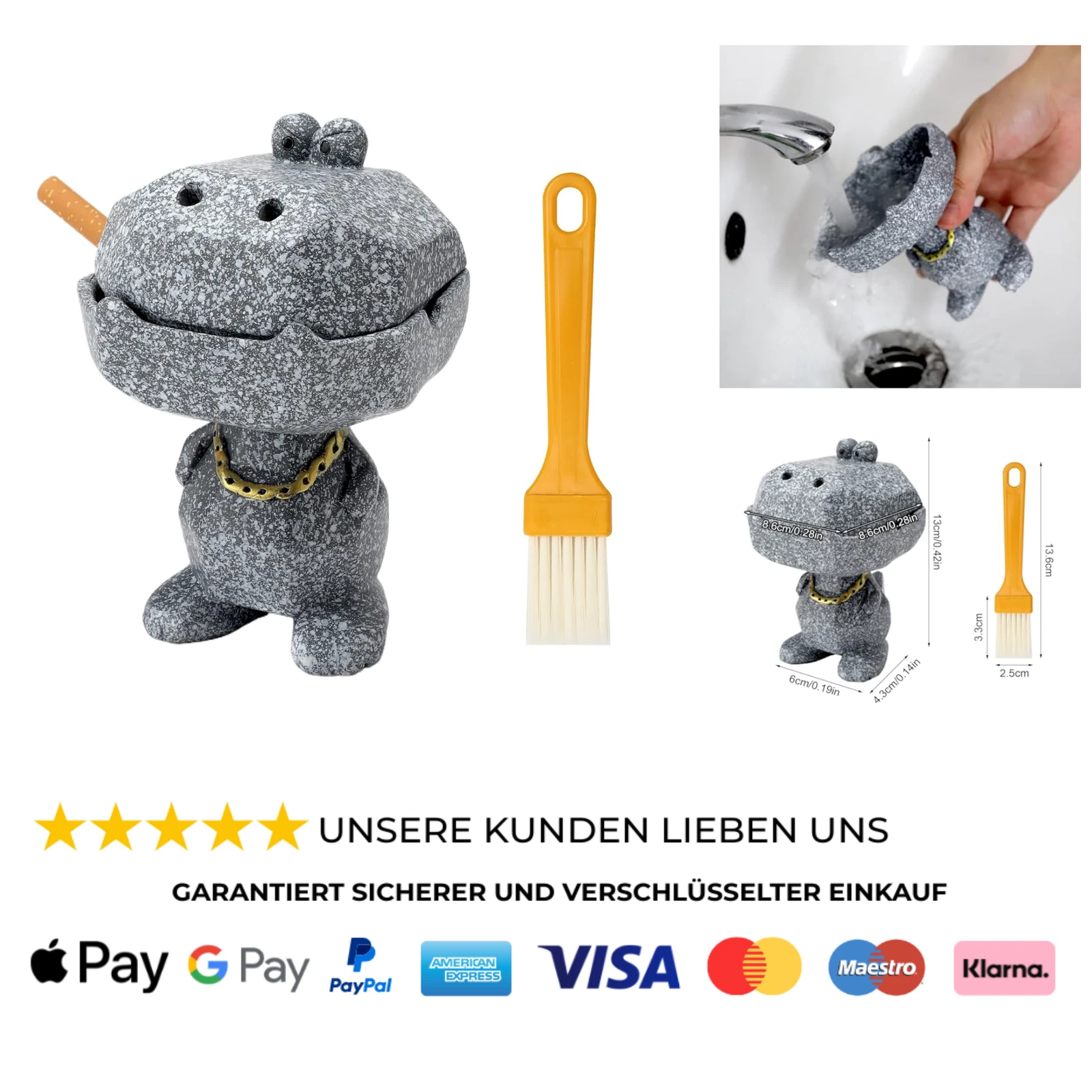 aschenbecher für draussen, aschenbecher mit deckel harz aschenbecher lustig groß windaschenbecher stilvolle sturmaschenbecher garten wind aschenbecher für draußen