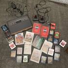 Atari 2600 Lot 18 Games 8 w/Manuals Joysticks Paddles *Read*