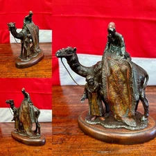 Franz Bergman Style Cold Painted Austrian Spelter North African Statue. c.1920’s