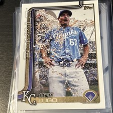 2025 Topps Series 1 #206 Seth Lugo Golden Mirror SSP Kansas City Royals