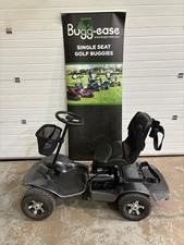 Bugg-Ease Single Seat Golf Buggy with Steering Wheel & Luxury Seat USED