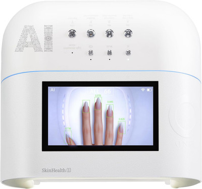 AI UV LED Nail Lamp for Gel Nails -  Smart Precision Scan Reduces UV Exposure, 1