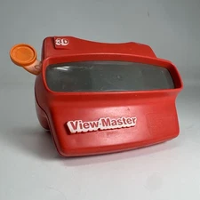 Vintage 3D View Master Viewer Red Classic Viewmaster Toy Slide Viewer USA