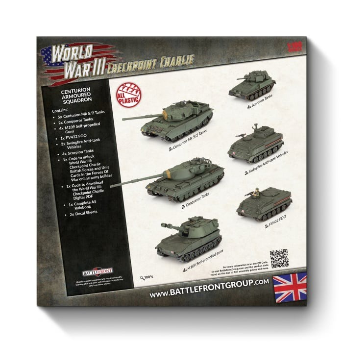 Team Yankee: British: Centurion Territorial Armoured Squadron (Checkpoint